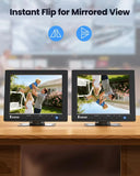 Compact Security Monitor Hdmi Vga Usb