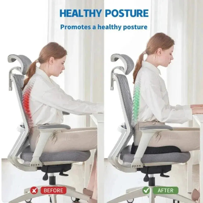 Gel Memory Foam U Shaped Seat Cushion For Pain Relief