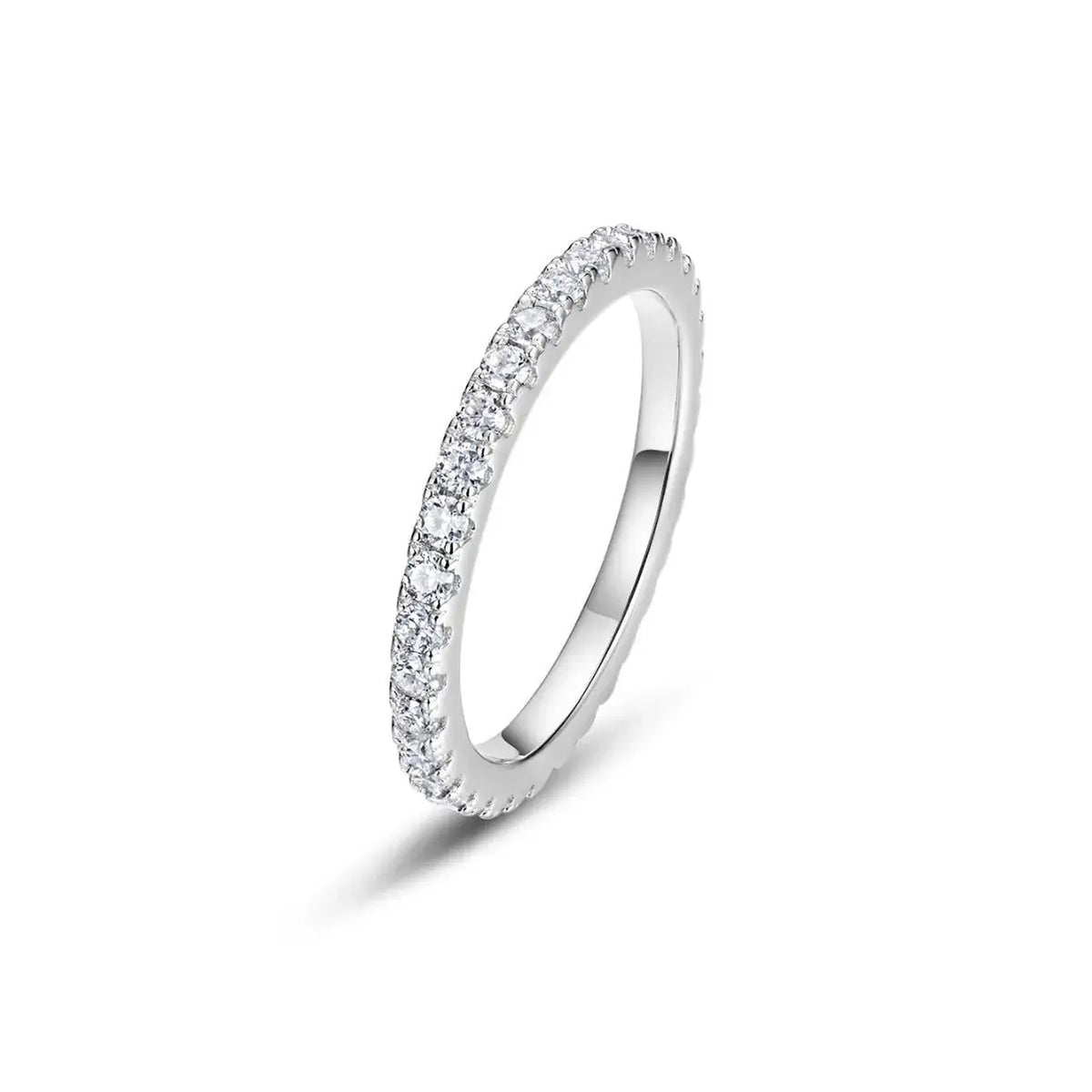 Sterling Silver Sterling Silver Moissanite Ring Style MOMHJ — product image 6