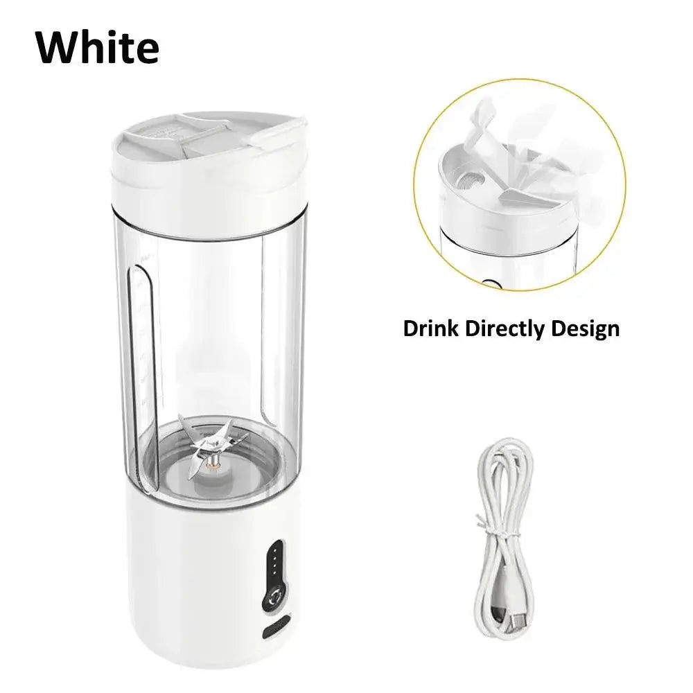 Mini Portable Blender USB Rechargeable Fruit Juicer Smoothie