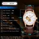 LONGLUX Automatic Skeleton Watch