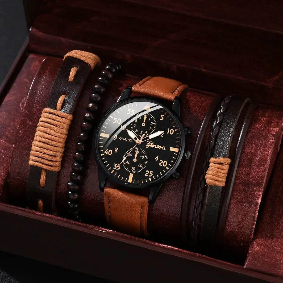 Mens Luxury Watch Set Stylish Timepieces For Every Event