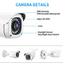 Smart Outdoor Camera 5MP Weatherproof Home Security