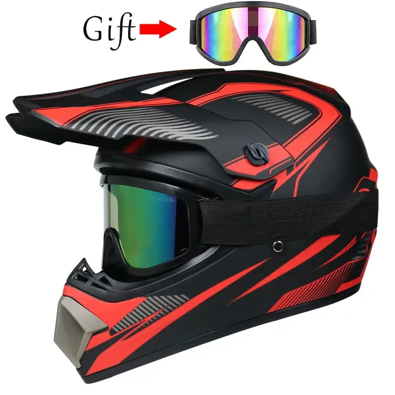 Orz Off Road Racing Moto Helmet — product view 17