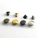 Metal Rivets Studs Round Rivet for Leather Craft Bags 100pc
