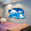 Adds Depth 3D Wall Stickers For Bedroom