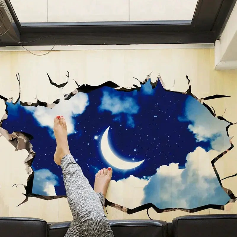 3D Wall Stickers Stylish Creative Bedroom Decor For Modern