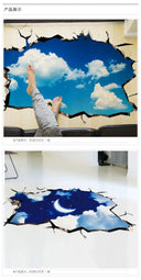 Adds Depth 3D Wall Stickers For Bedroom