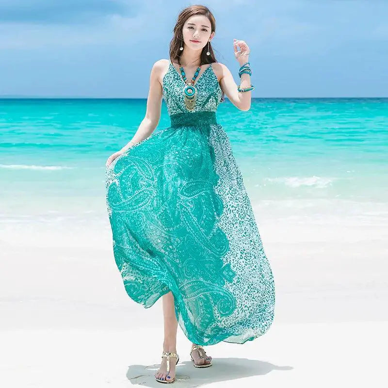 Bohemian Maxi Skirt Wanderlust Style Free Spirits Boho Chic