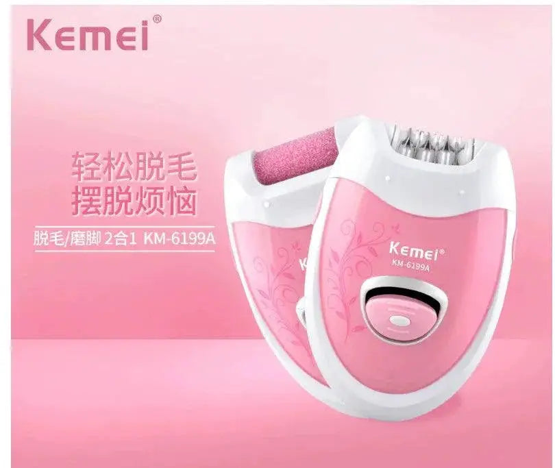 Womens And Mens 6199A Electric Epilator Shaver Two In One
