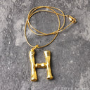 Women's Fashion Lava Metal Necklace for Elegant Style