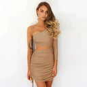 Ruched Dress for Women Cocktail Elegance