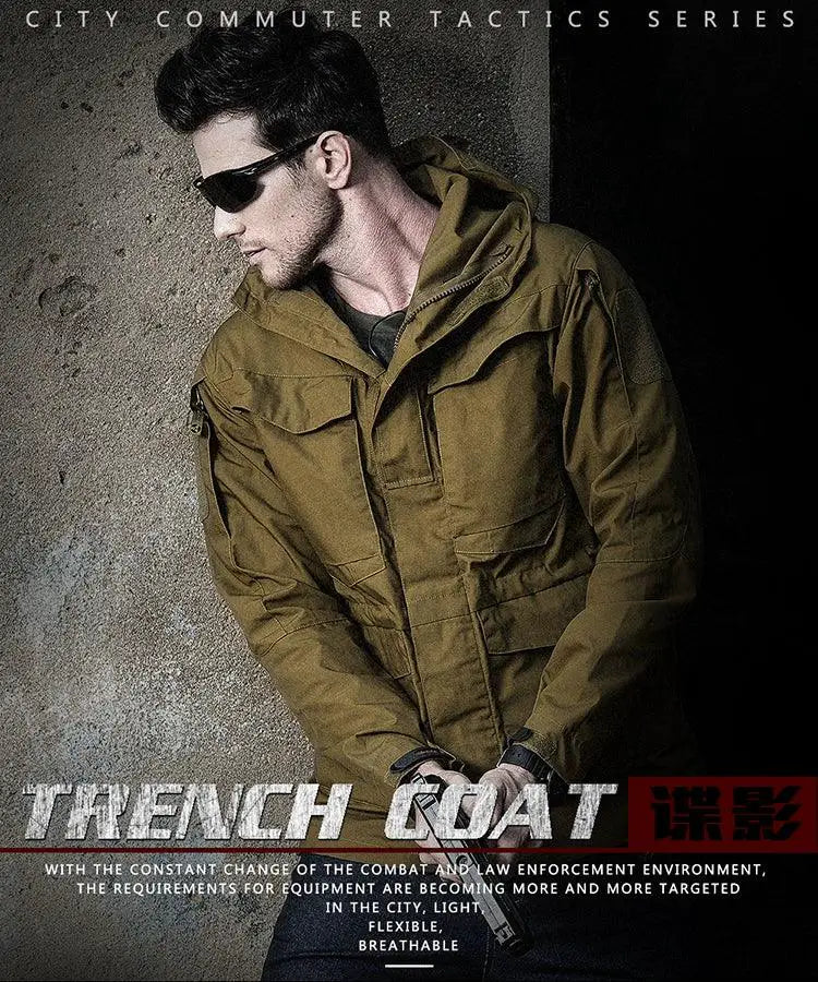 M65 Tactical Windbreaker Waterproof Jacket for Men