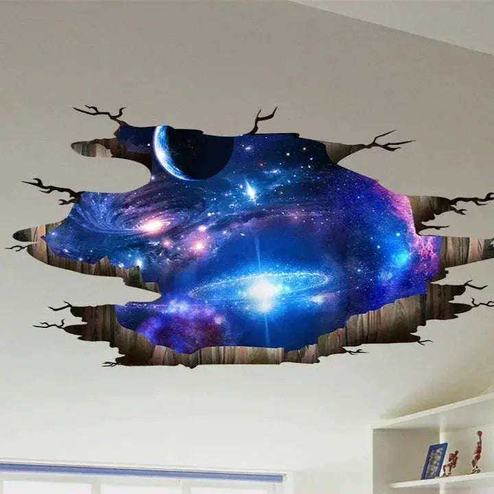 3D Wall Stickers Stylish Creative Bedroom Decor For Modern