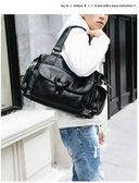Leather Laptop Backpack for Work