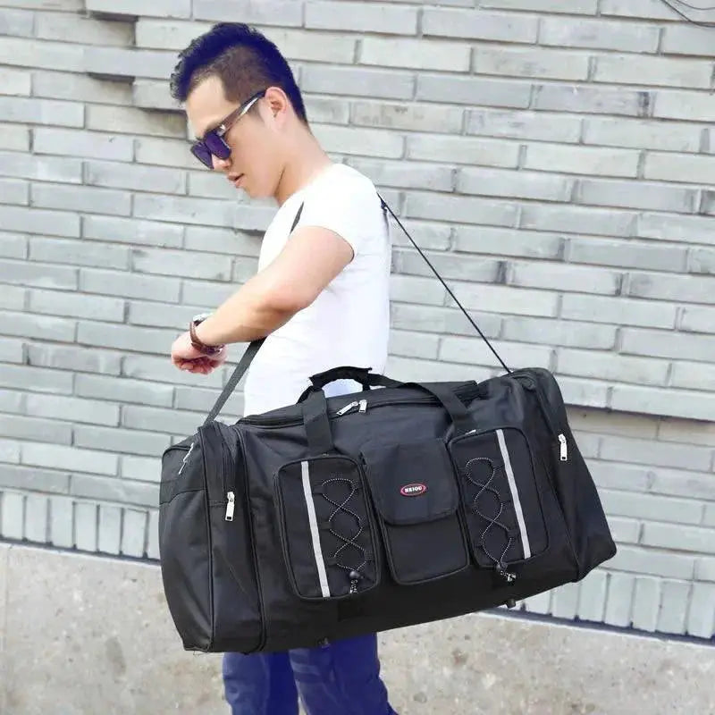 Satchel Extra Large Overseas Travel Luggage Bag For Men