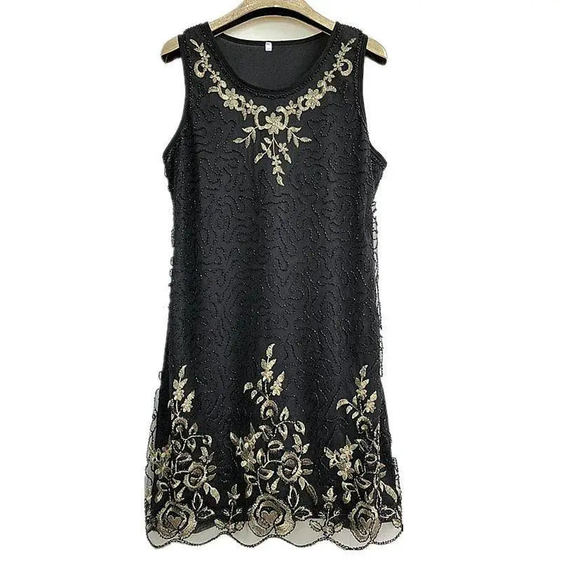 Sleeveless Dress for Plus Size Daywear — product view 12