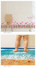 Adds Depth 3D Wall Stickers For Bedroom