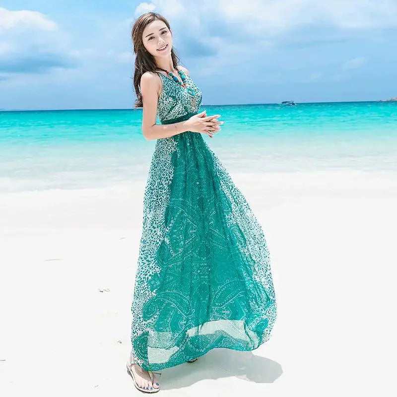 Bohemian Maxi Skirt Wanderlust Style Free Spirits Boho Chic
