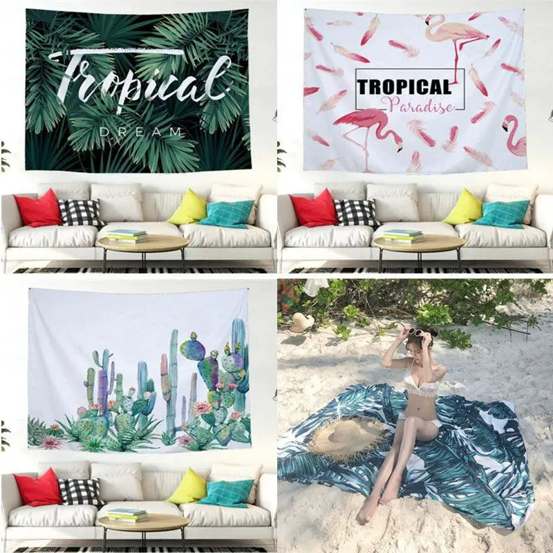 Ultra Light Polyester Beach Towel Mat Anchor Cloth