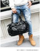 Leather Laptop Backpack for Work