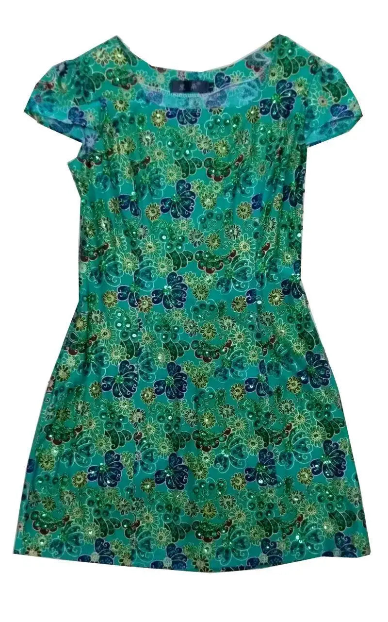 Bohemian Beaded Dress With Thai Embroidery Summer Chic