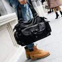 Leather Laptop Backpack for Work