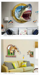 Adds Depth 3D Wall Stickers For Bedroom