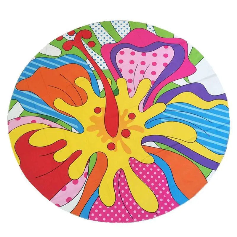 Ultra Light Polyester Beach Towel Mat Anchor Cloth