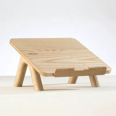 Little Design Premium Solid Wood Riser Base MacBook Stand