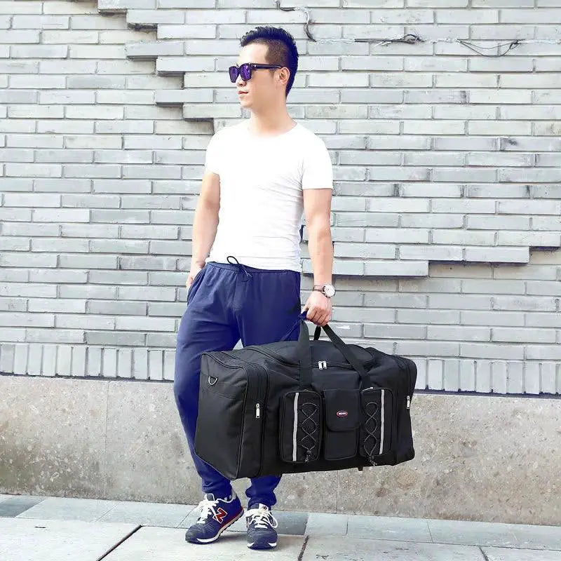 Satchel Extra Large Overseas Travel Luggage Bag For Men