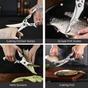 Ultimate Kitchen Shears Multi-Use Cooking Tool Performance