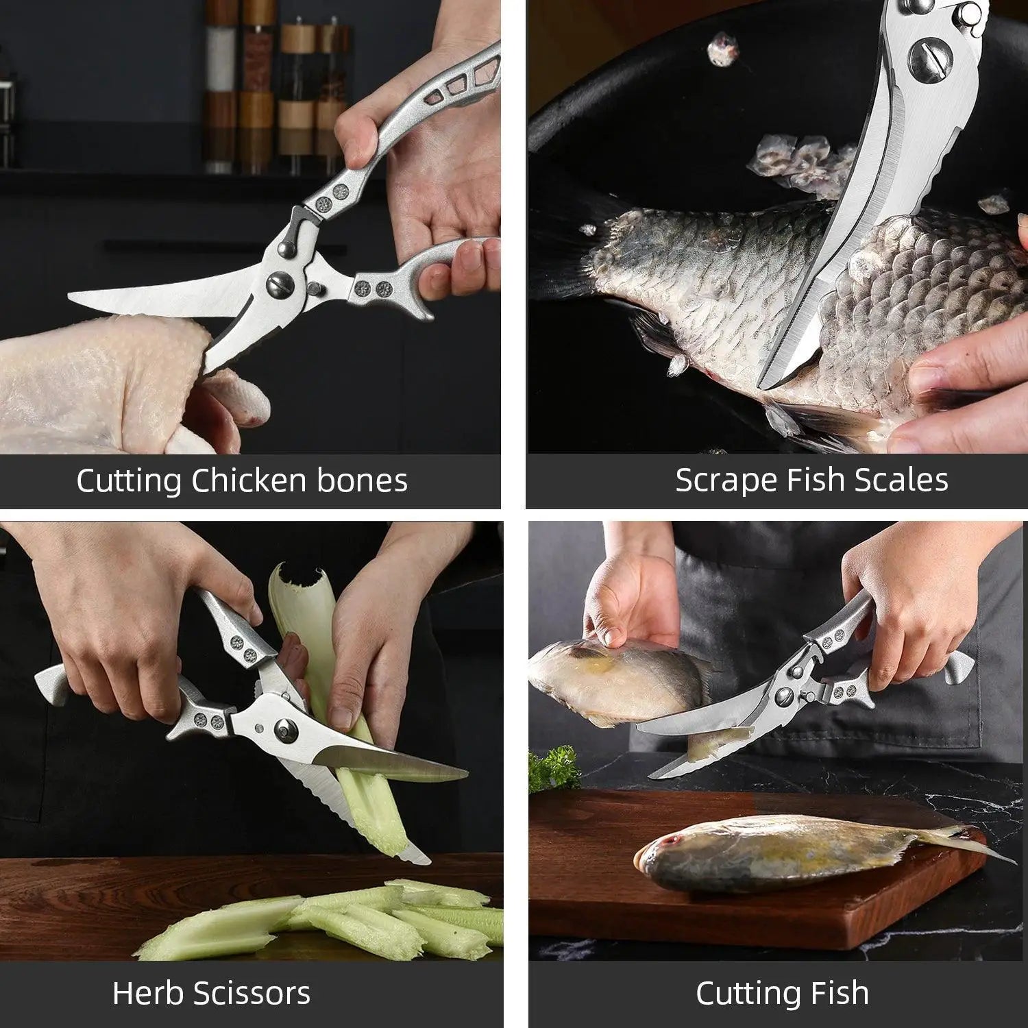 Ultimate Kitchen Shears Multi Use Cooking Tool Performance