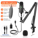 USB Condenser Microphone Professional Podcast Microphone