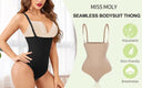 High-Waist Thong Bodysuit Shapewear for Tummy Control