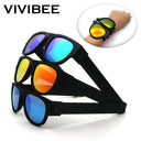 VIVIBEE Polarized Foldable Sunglasses Stylish Compact UV Protection
