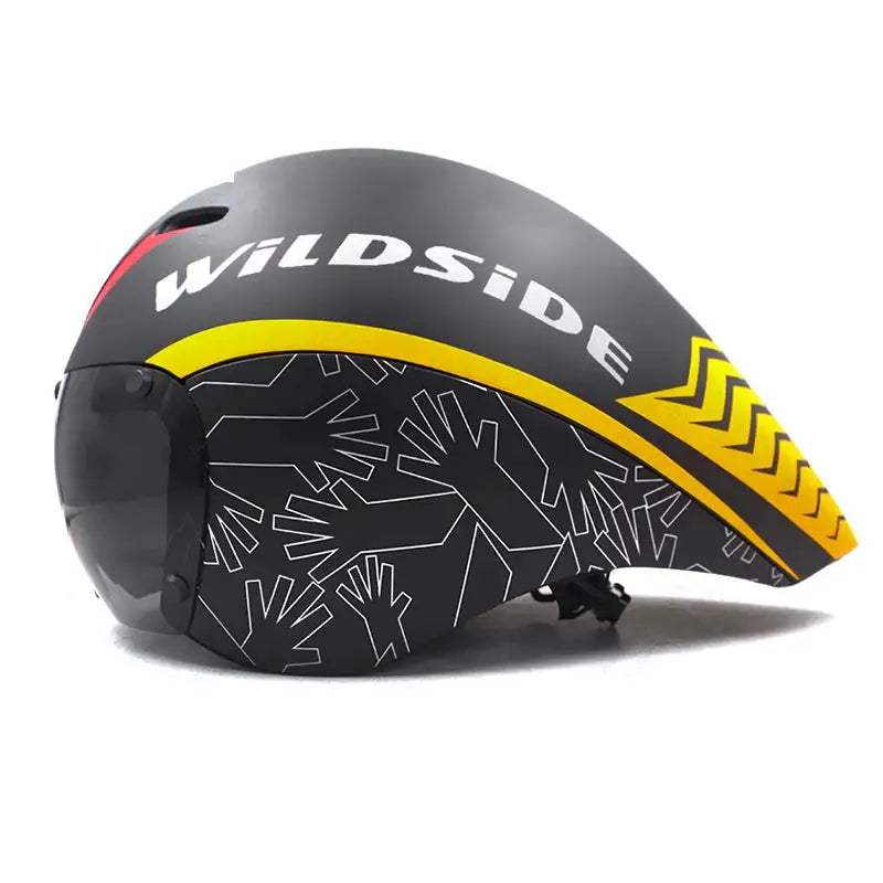 TT Cycling Helmet Lens Goggles Triathlon Tri Aero Road Bike Helmet Timetrial Race Bicycle Helmet Men Casco Ciclismo Accessories