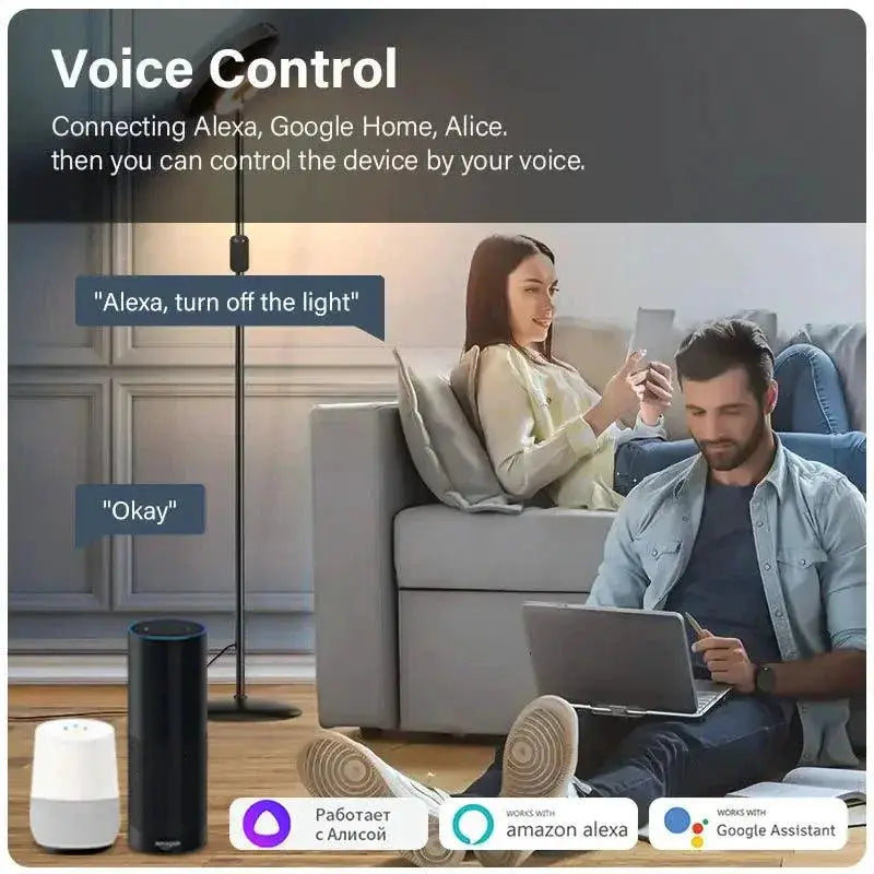 WiFi Smart Mini Switch For Home Automation Voice Control