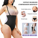 High-Waist Thong Bodysuit Shapewear for Tummy Control