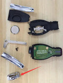 Durable 3-Button Mercedes Key Shell Pro