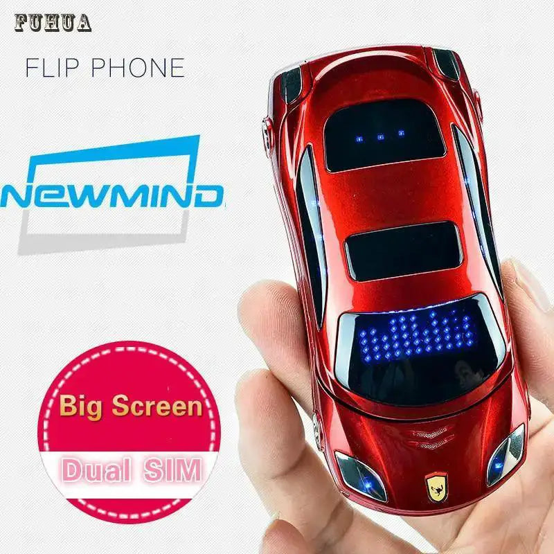 Newmind F15 Unlocked Flip Phone Dual SIM Blue Lantern