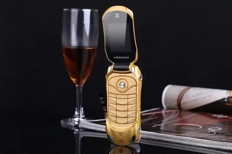 Newmind Unlocked Flip Phone Dual SIM Blue Lantern — product view 9