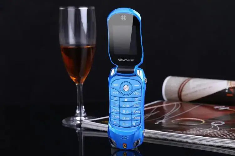 Newmind Unlocked Flip Phone Dual SIM Blue Lantern — product view 11