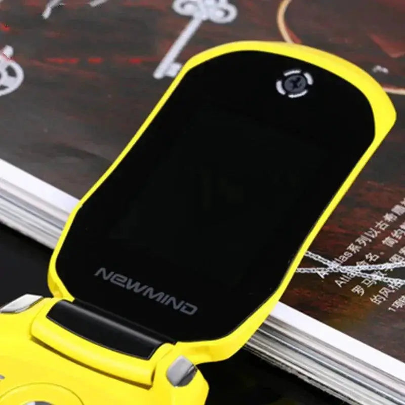 Newmind F15 Unlocked Flip Phone Dual SIM Blue Lantern