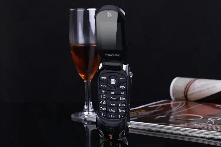 Newmind Unlocked Flip Phone Dual SIM Blue Lantern — product view 8