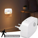 LED Motion Sensor Night Light Smart Wall Lamp for Home
