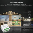 WiFi Smart Mini Switch for Home Automation with Voice Control