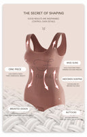 Flarixa Plus Size Seamless Body Shapewear Corset