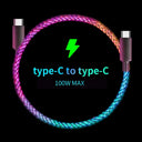 Rgb Type C Cable - Breathing Light