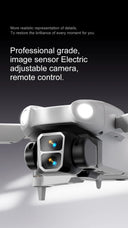 Stable 4K Dual-Camera Drone for Creators